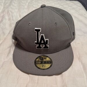 New Era Gray 59FIFTY Fitted Hat
